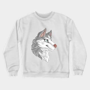 Grey Husky Crewneck Sweatshirt